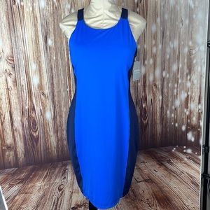 NWT Athleta Colorblock Sleeveless Swim Workout Dress Medium